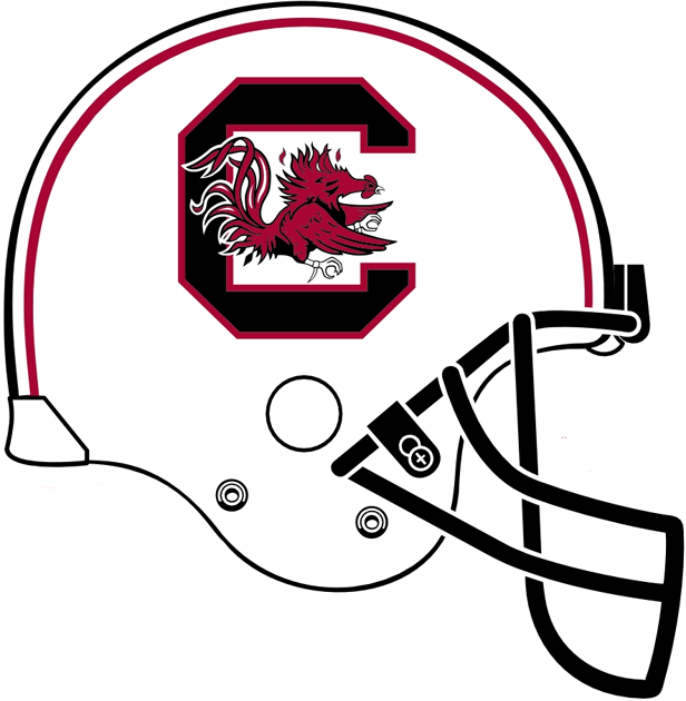 South Carolina Gamecocks 0-Pres Helmet Logo DIY iron on transfer (heat transfer)